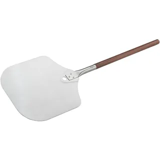RÖSLE Pizzaschieber, Edelstahl braun|silberfarben