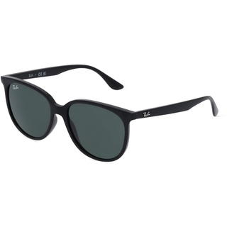 Ray-Ban RB4378 Damen-Sonnenbrille Vollrand Eckig Kunststoff-Gestell, schwarz