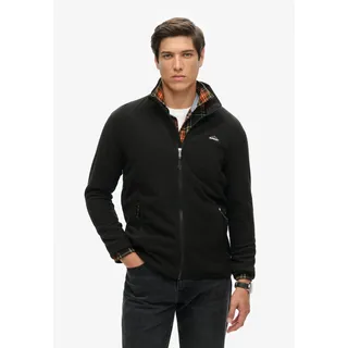 Superdry Fleecejacke Schwarz XL