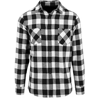Build Your Brand Sweatjacke Checked Flannel Shirt - Holzfällerhemd M