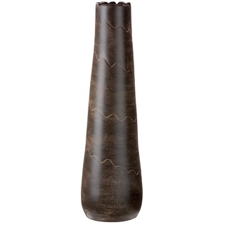 Gilde Vase Wave XL- Dekovase wasserdicht Höhe 60 cm)