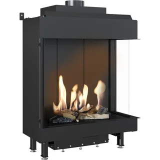 Kratki LEO 76 / 62 Gaskamin 8,6 kW schwarz