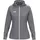 Kapuzenjacke grau 34/36