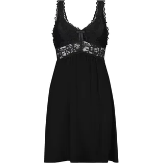 Hunkemöller Slipdress Nora Lace - Black - XS - XS