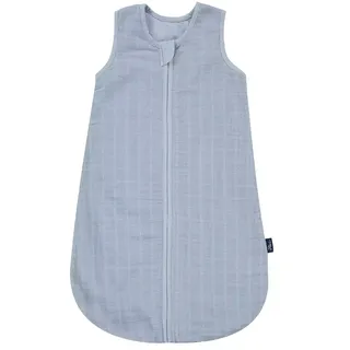 Alvi Mull-Schlafsack Uni Blau 90cm