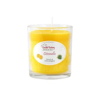 Candle Factory Party Light Kerze 8 cm gelb/grün