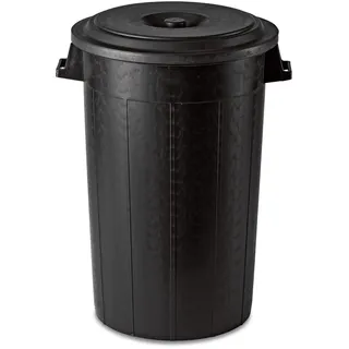 Kreher Mülltonne 120 l Schwarz