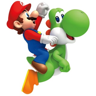 RoomMates Wandsticker NINTENDO Yoshi & Super Mario