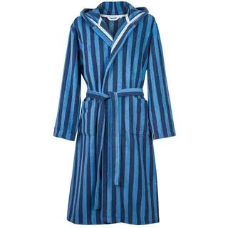 Tom Tailor Bademantel, Blau, Textil, Streifen, Gr. S, Oeko-Tex® Standard 100, Badtextilien, Bademäntel, Bademäntel Damen
