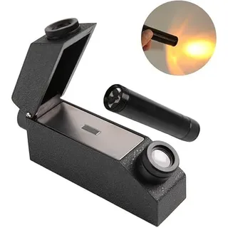 ANKROYU RHG181 1.30-1.81 Diamond Gem Tester, Edelstein Refraktometer für Edelsteine, Edelstein Identifikation Handrefraktometer zur Messung des Brechungsindex von Edelsteinen/festen Materialien (A)