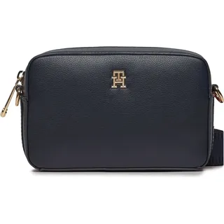 Tommy Hilfiger TH Essential SC Camera Bag PSP24 Space Blue Schwarz Damen