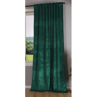Gardinenbox Milano verdeckte Schlaufen 135 x 235 cm grün