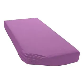 bellana Spannbettlaken BELLANA "Jersey Classic", lila, 1 Stk., Jersey, 60x120 60x130 60x140 70x120 70x130 70x140 25cm, Jersey, Obermaterial: 100% Baumwolle, Bettlaken, Spannbettlaken, für Kinder und Babys aus reiner Baumwolle