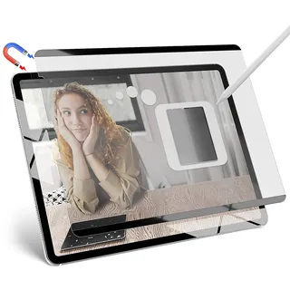 Thorani Paper-Feel Pro (4. Gen, magnetisch) für iPad 10.2 2021/2020/2019 (iPad 7, 8 & 9) - Matte TPU-Folie zum Schreiben & Zeichnen wie auf Papier, kompatibel mit Apple Pencil & Face ID