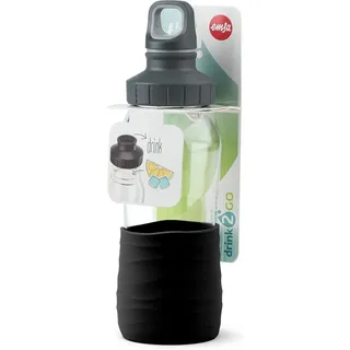 Emsa Drink2Go Glas Schwarz 0,5 l