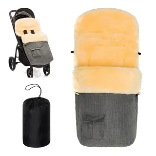 zamboo Kinderwagen Fusssack, Universal Lammfell-Fusssack