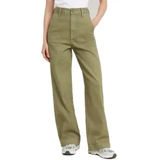 G-Star Damen Deck 2.0 High Loose Chino, Grün (ensis Green gd D26432-E020-G544), 29W / 32L - 29W / 32L