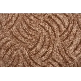 Teppichboden Meterware Auslegware Schlinge Hoch Tief | 2m und 3m (teilweise) 4m 5m breit, dunkel-braun, 900x400cm
