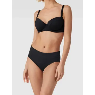 Bikini-Hose mit elastischem Bund, Black, 34