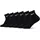 Knöchelsocken 6er Pack schwarz/weiß 34-38