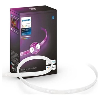 Philips Hue LED Stripe Bluetooth Lightstrip Plus 1m Erweiterung White & Color Ambiance, 1-flammig, LED Streifen weiß