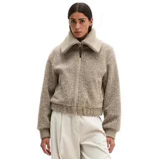 Marc O'Polo Outdoorjacke Curly-Plüsch Beige 40