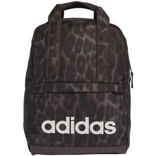 adidas LINEAR ESSENTIALS GRAPHIC RUCKSACK Earth Strata/Shadow Brown