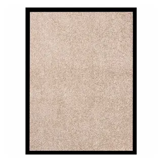vidaXL Fussmatte 60 x 80 cm Beige