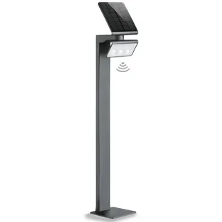 Steinel Solarleuchte Kunststoff, Metall 117,8 cm inkl. Bewegungsmelder anthrazit