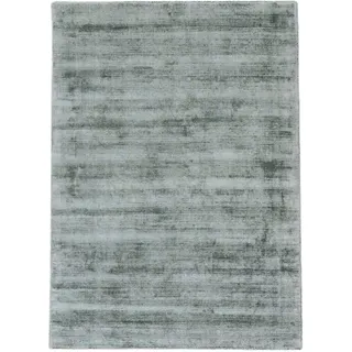 carpetfine Ava Viskoseteppich Teppichläufer 80 x 150 cm Blau