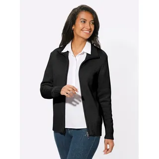 Casual Looks Strickjacke in Schwarz 38