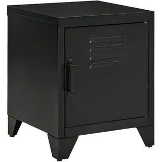 Homcom Nachtschrank 831-429BK 40 x 50 x 40 cm Schwarz