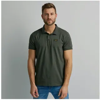 PME LEGEND Poloshirt mit Logostickerei grau 4XL (60)