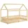 90 x 200 cm Kiefer massiv natur beige