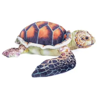 Plüschtier Meeresschildkröte, 36 x 44 cm, Schildkröten Stofftiere Kuscheltiere Wasserschildkröte