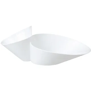 Villeroy & Boch New Wave Eye-Catcher Doppel Bol Weiß