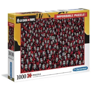 CLEMENTONI - Impossible Puzzle - Haus des Geldes (1000 Teile)