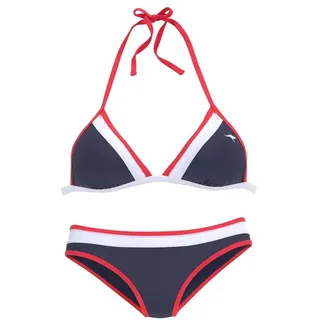 KangaROOS Triangel-Bikini Damen Blau 34 Cup A/B