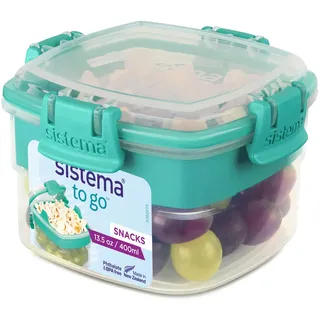 sistema Permanentmarker Sistema 400ml Snacks To Go - Teal