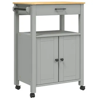 vidaXL Küchenwagen MONZA 60x40x88,5 cm Massivholz Kiefer