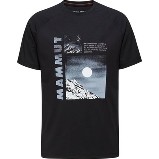 MAMMUT Herren Shirt Mountain T-Shirt Men Day and, black, L