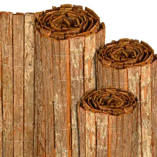 Sol Royal Windschutz 120 x 300 cm Braun Holz