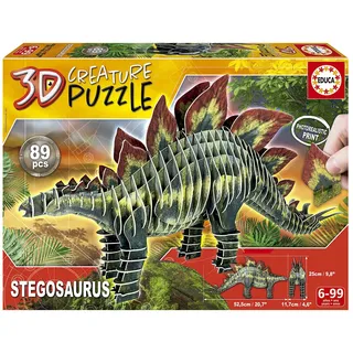 Educa Stegosaurus 89 Teile 3D