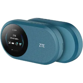 ZTE U10S Pro 4G Mobile WiFi6 Hotspot Mobiler Router Blau
