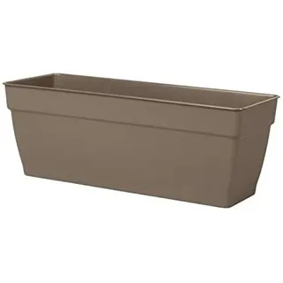 Deroma Ninfea R Pflanzkübel mit Wasserbehälter, Camel, 60 cm