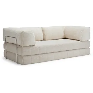 Innovation Living Schlafcouch Polyester 2-Sitzer Weiß