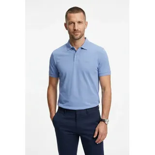 BOSS GREEN Poloshirt Pio mit Polokragen blau S (46)