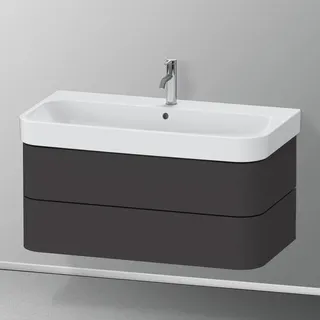 Duravit Waschtischunterschrank 2 Auszüge 97,5 x 49 x 41,5 cm Grau