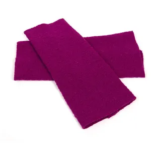 moritzhome Armstulpen himbeerrot, Stulpen aus Wollstoff - 10,5 cm x 22 cm