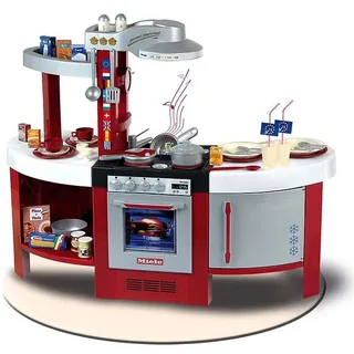 Spielküche KLEIN "Gourmet International - Miele", bunt (rot, silberfarben), Spielküchen, KinderB:120cm H:95cm T:46cm, Made in Germany, B:120cm H:95cm T:46cm